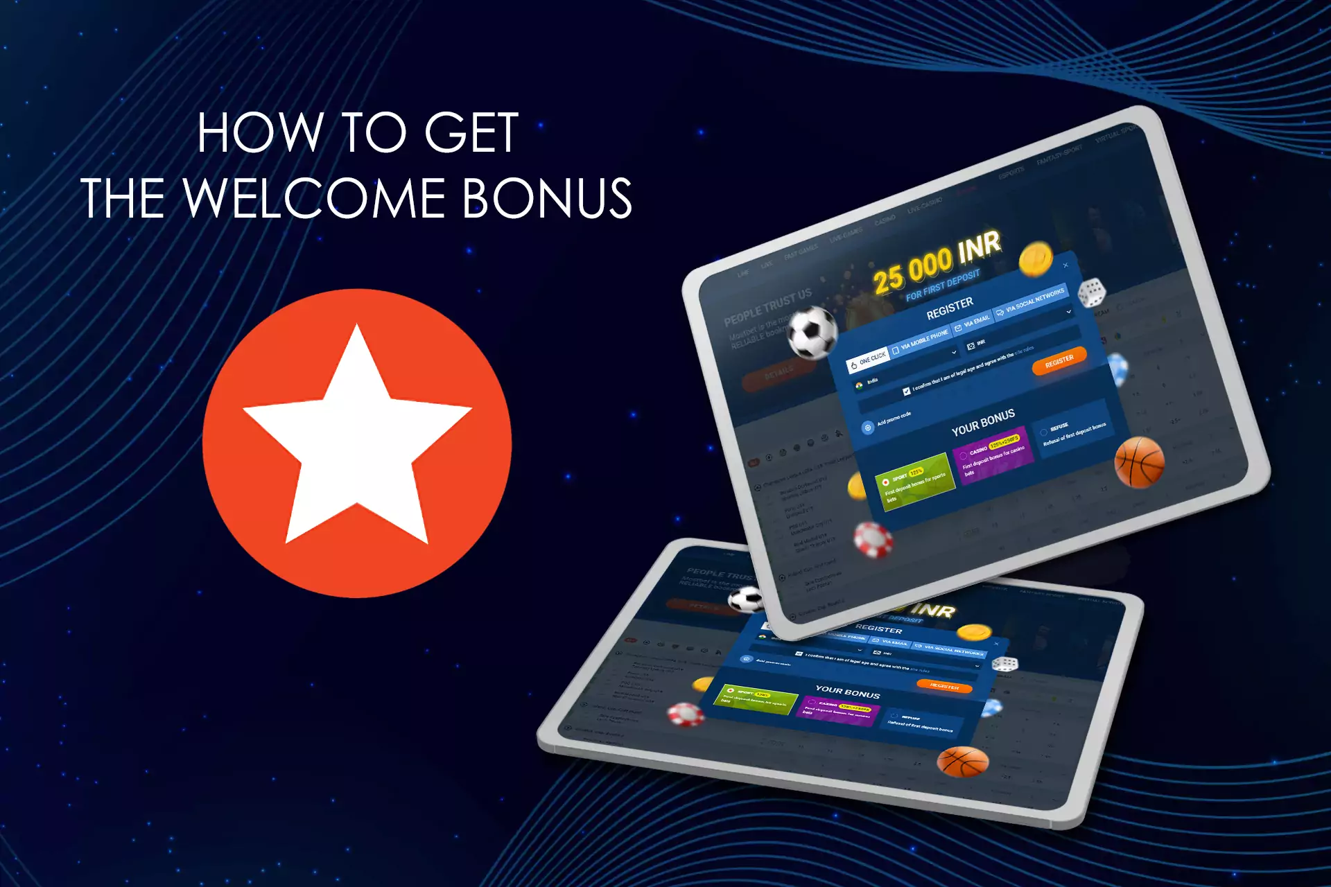 You need to create an account on the FUN88 if you want to get the welcome bonus.