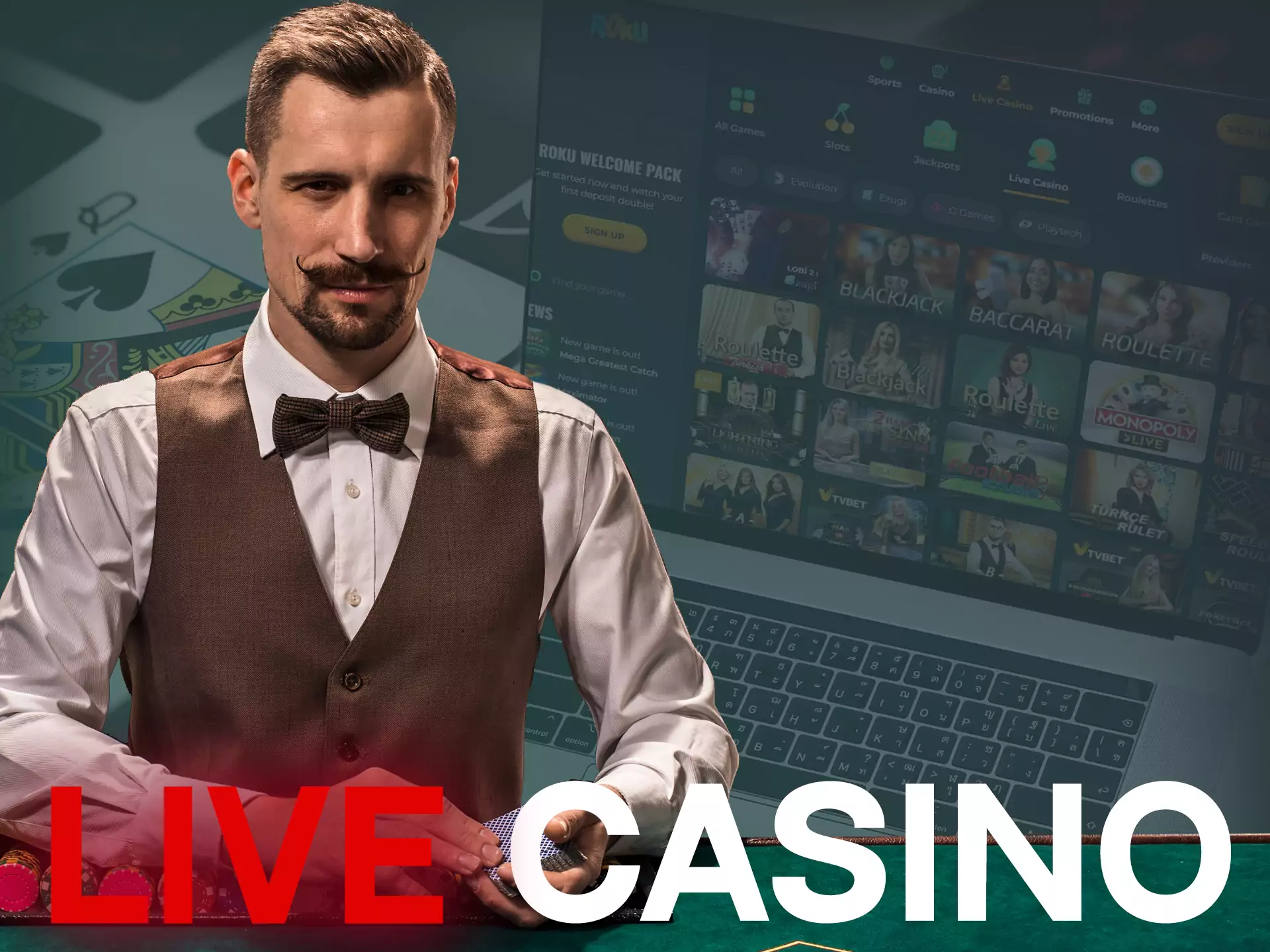 In the FUN88 live casino, you play with a real dealer online.