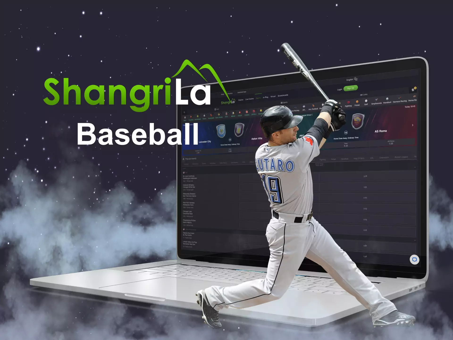 Baseball betting is also popular at Shangri La.