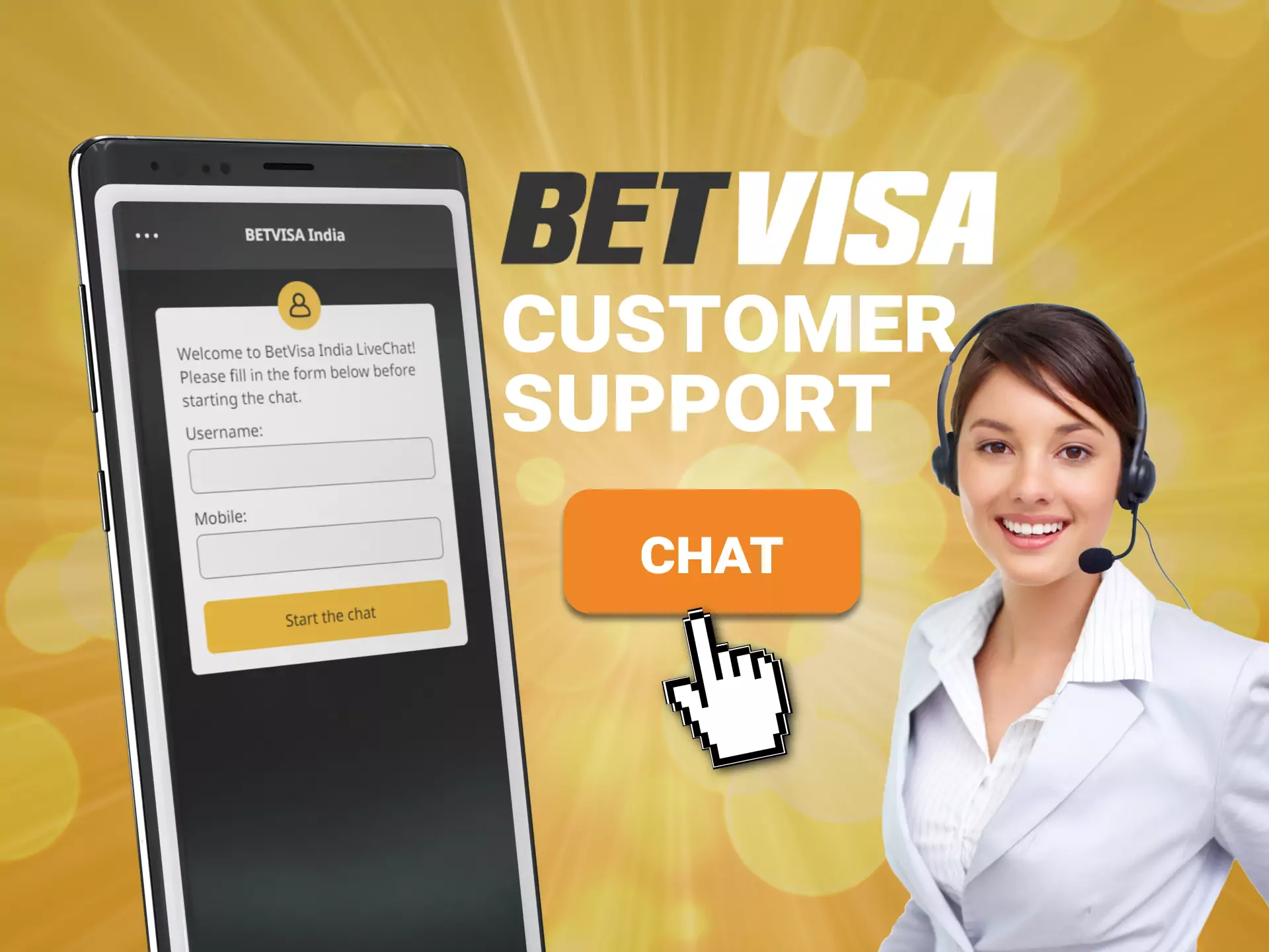 Ask customer support if you have questions about playing or betting on Betvisa.