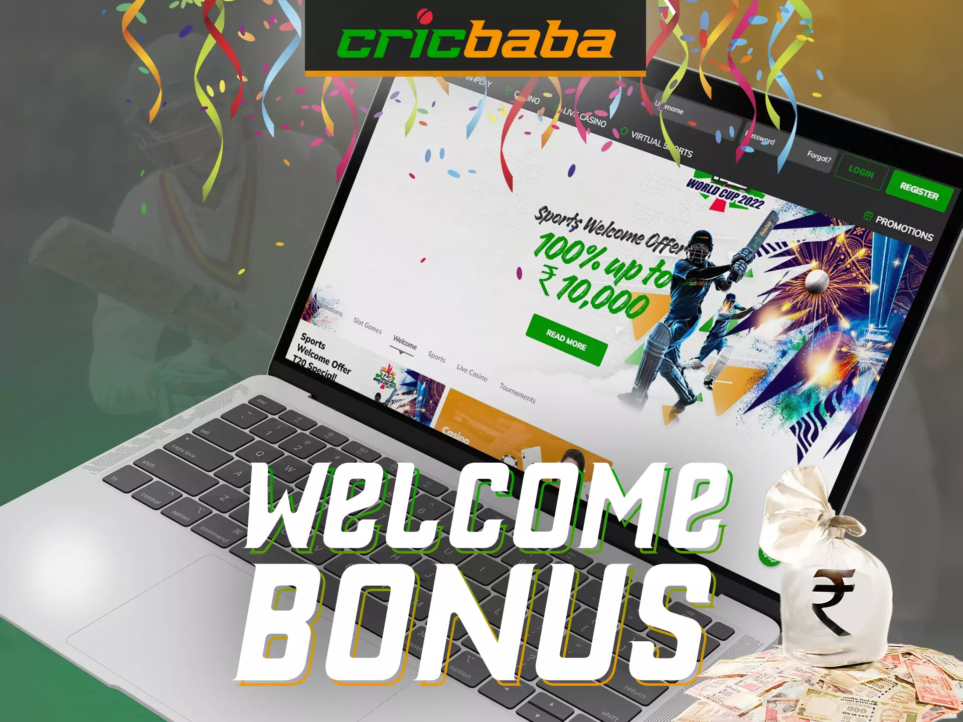 Get an incredibly profitable welcome bonus from Fun88 after registration.