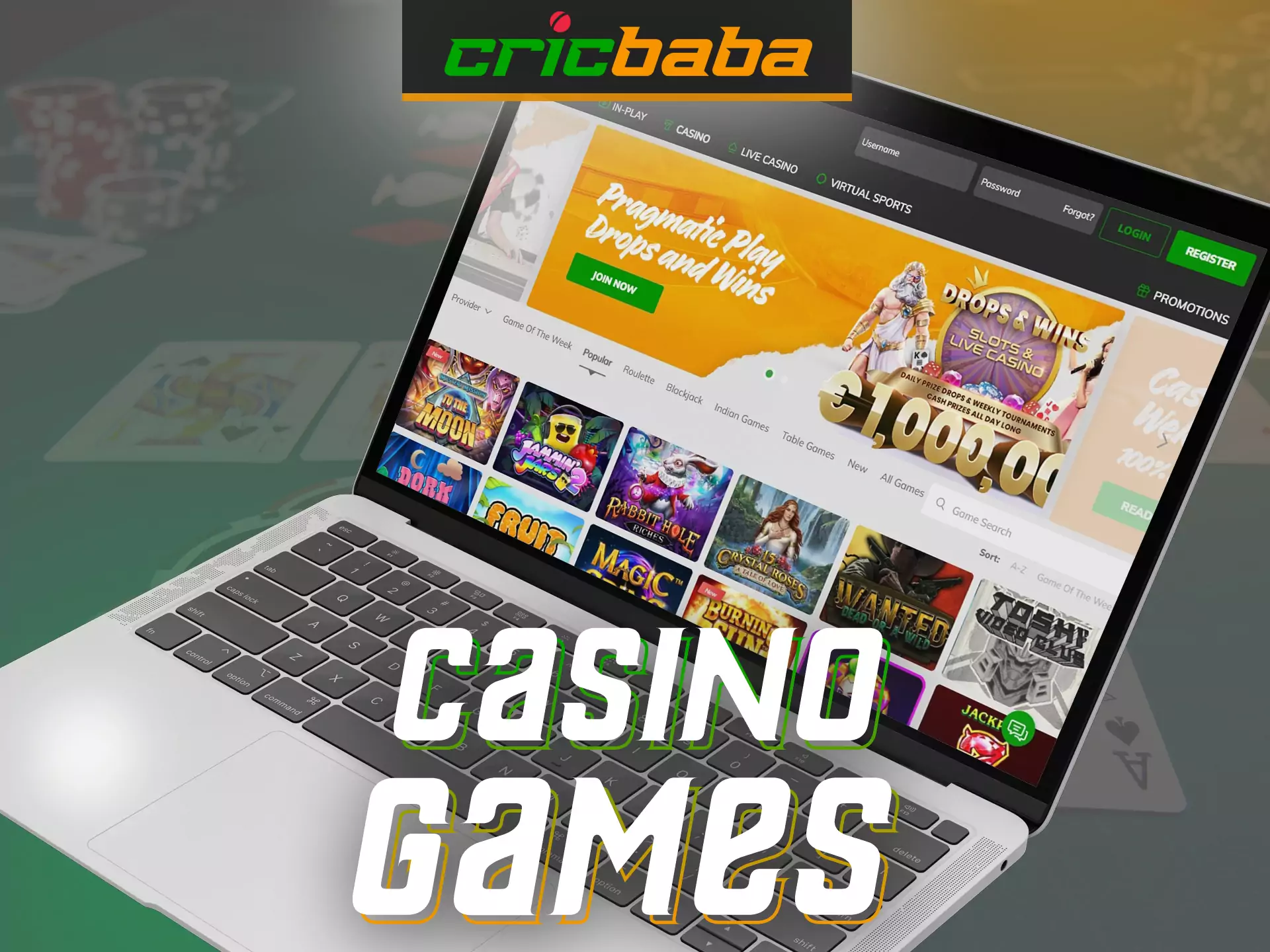 Try different games at Fun88 casino, find the most interesting ones for yourself.