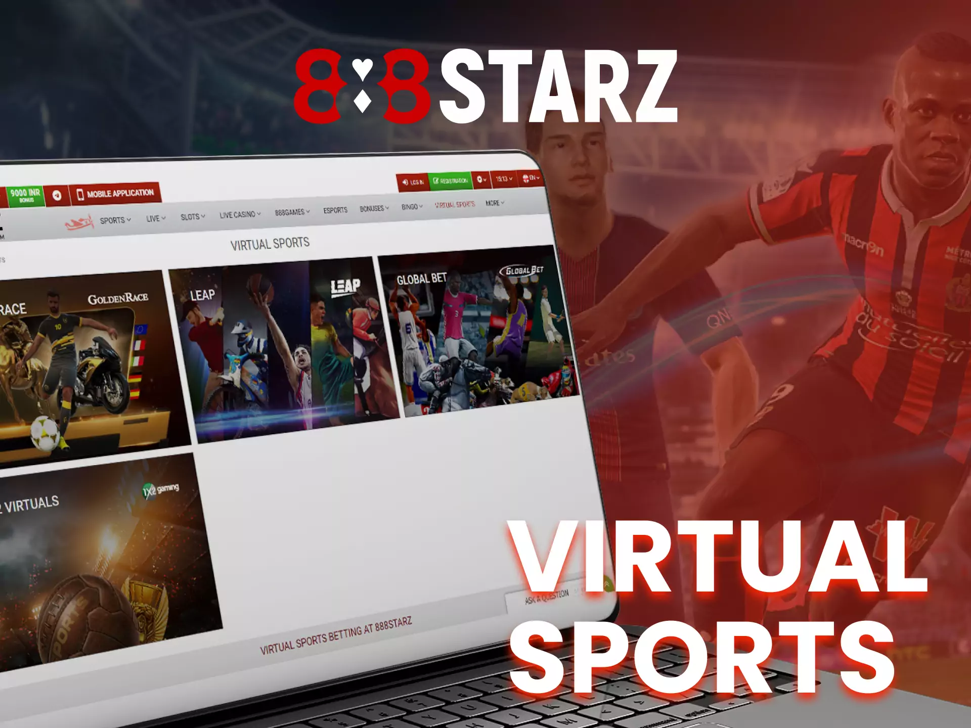 Bet on most exotic types of virtual spots at 888starz.