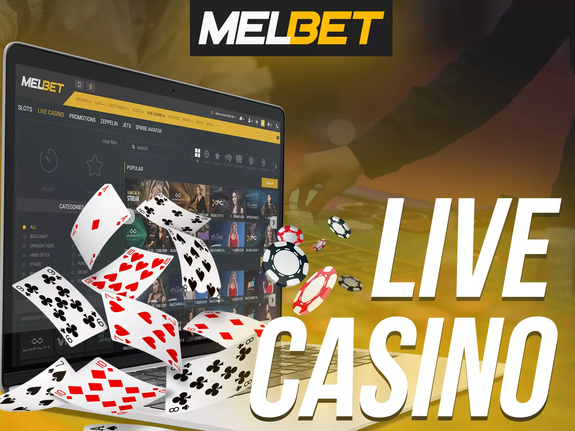 Play FUN88 live casino with real people.