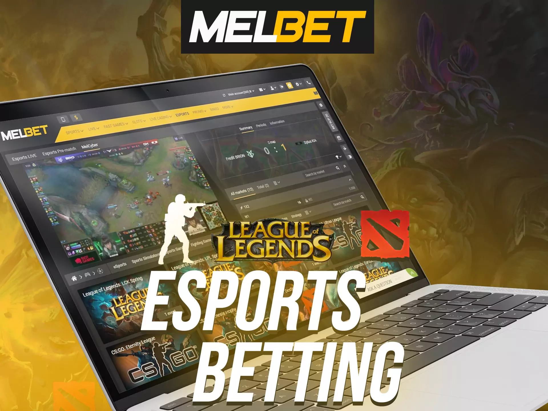 Choose your favourite esports team and make bet at FUN88.