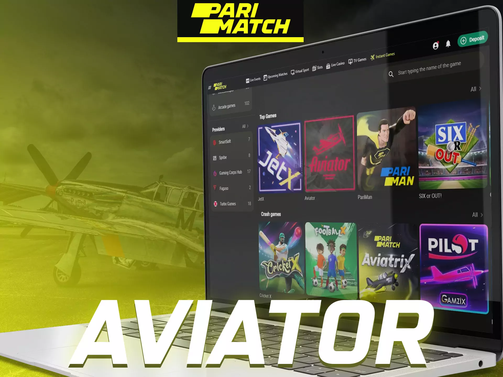 Play special Aviator games in FUN88 casino.