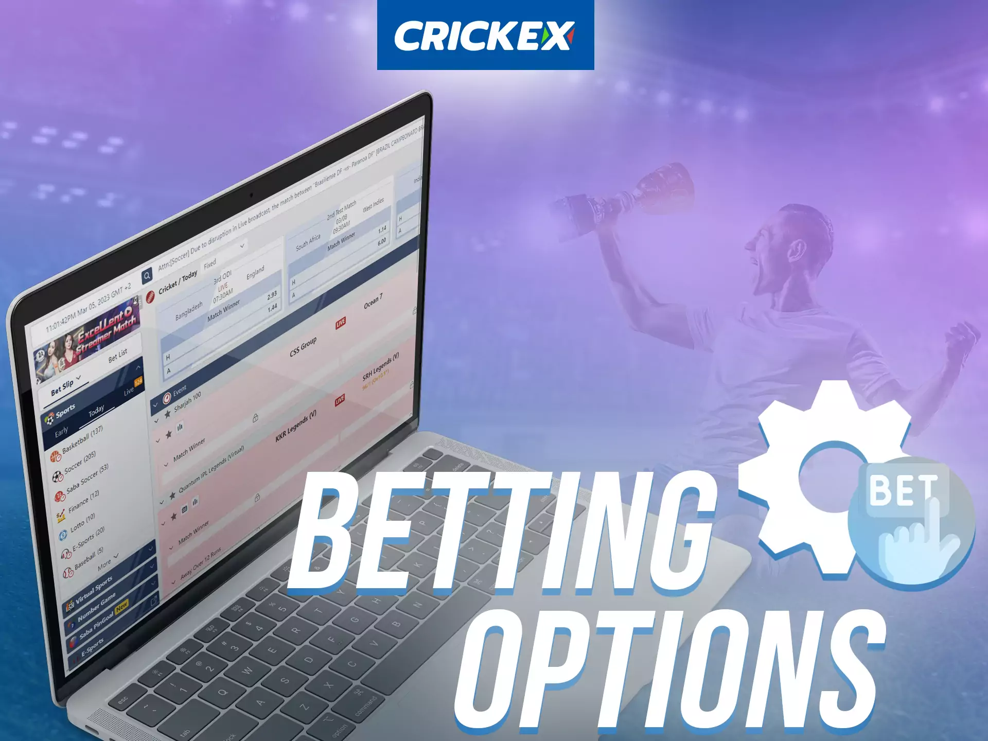 FUN88 has various options for sports betting.