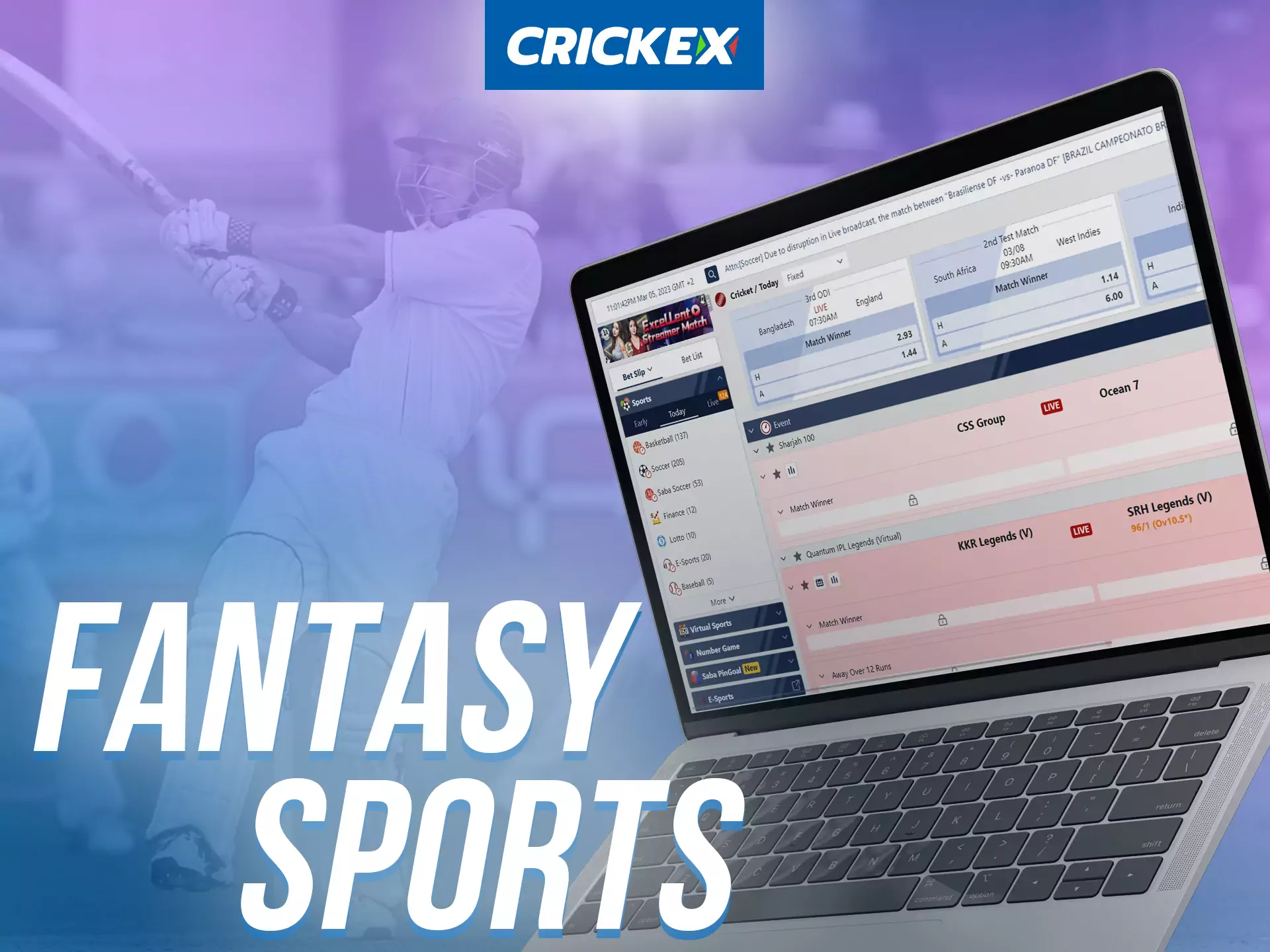 At FUN88, bet on fantasy sports.