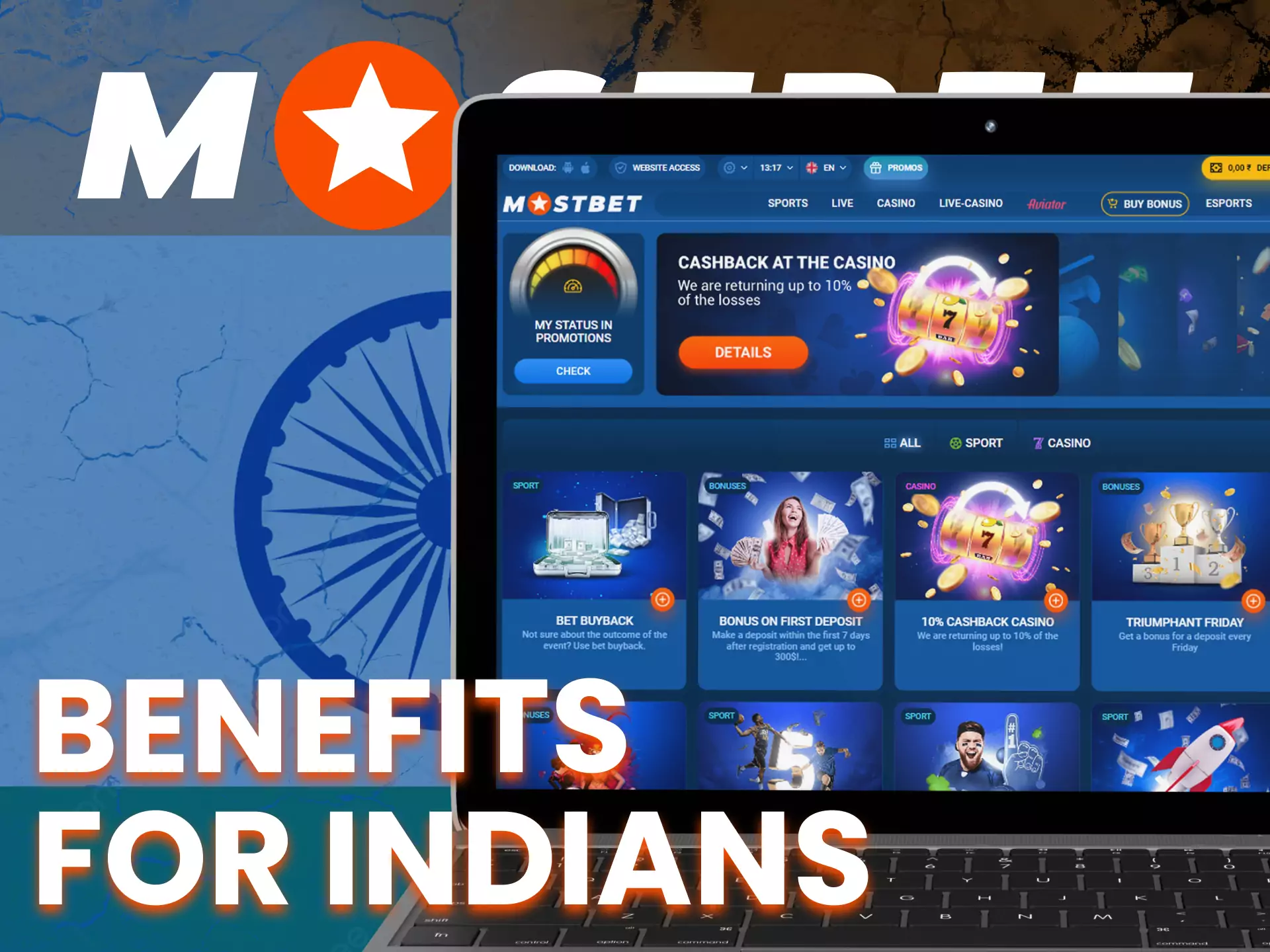 FUN88 perdostalet its players from India a lot of bonuses and benefits.