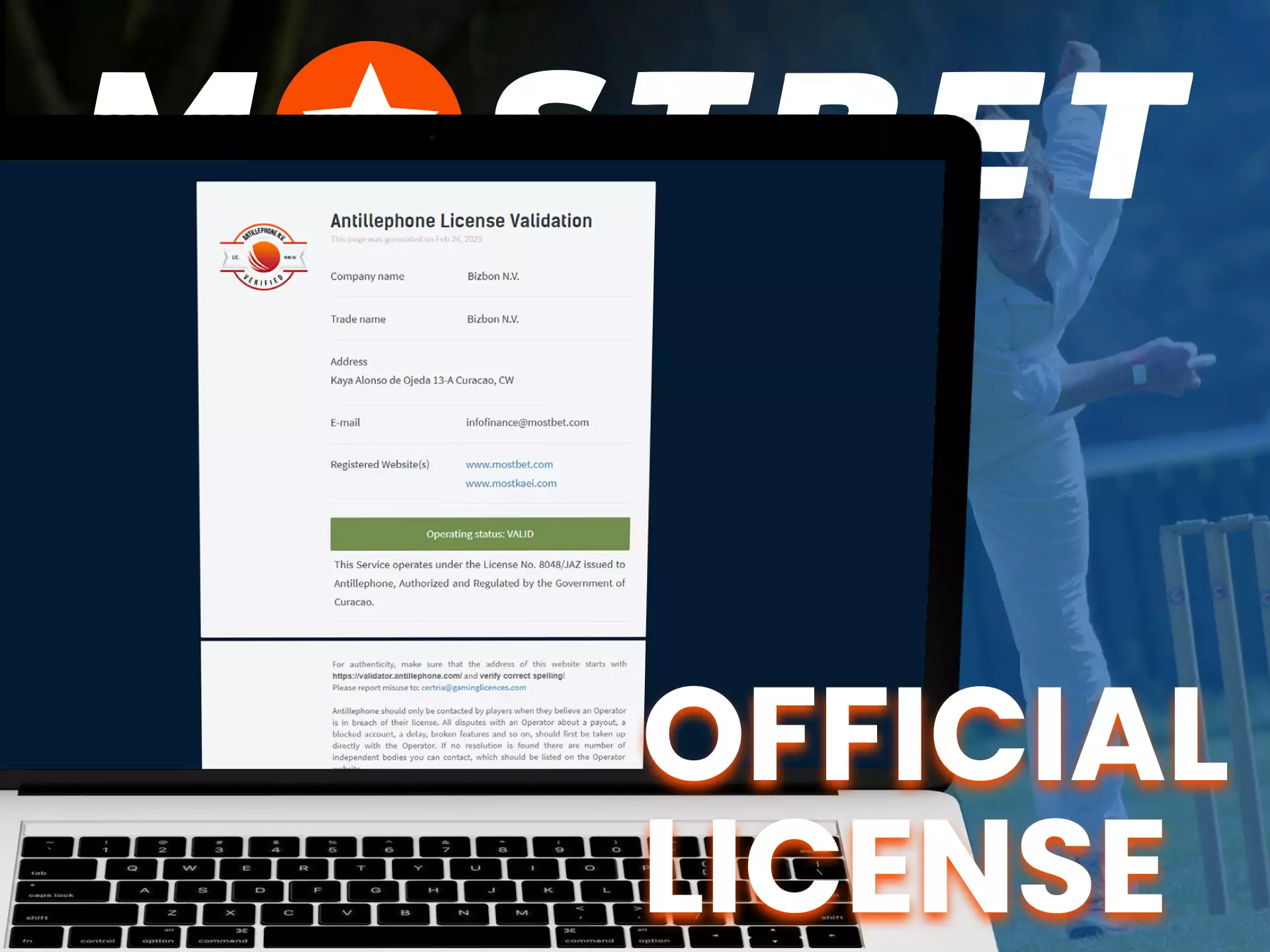 FUN88 has an official license and is safe for players.