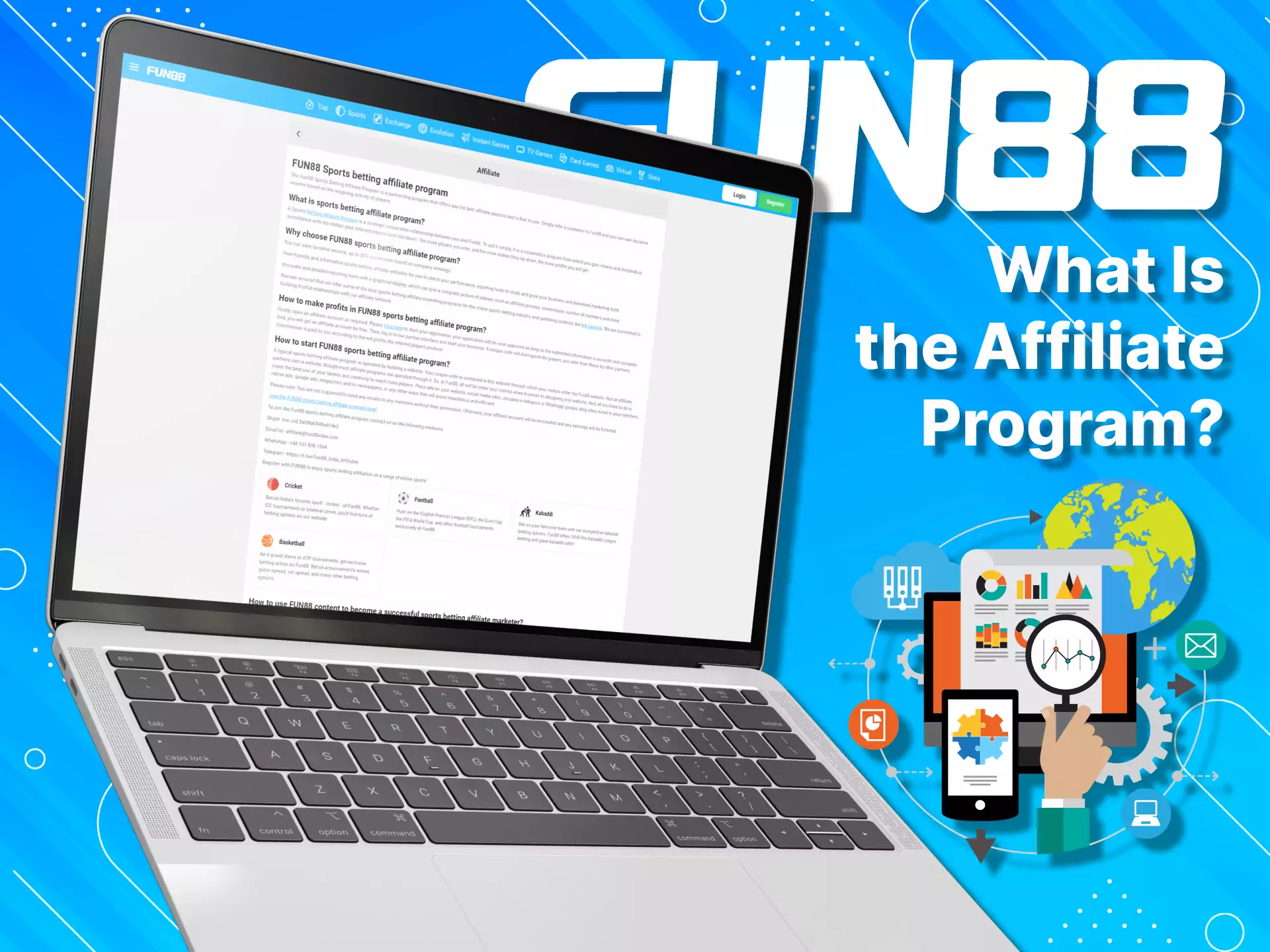 Learn more about the Fun88 Affiliate Program.