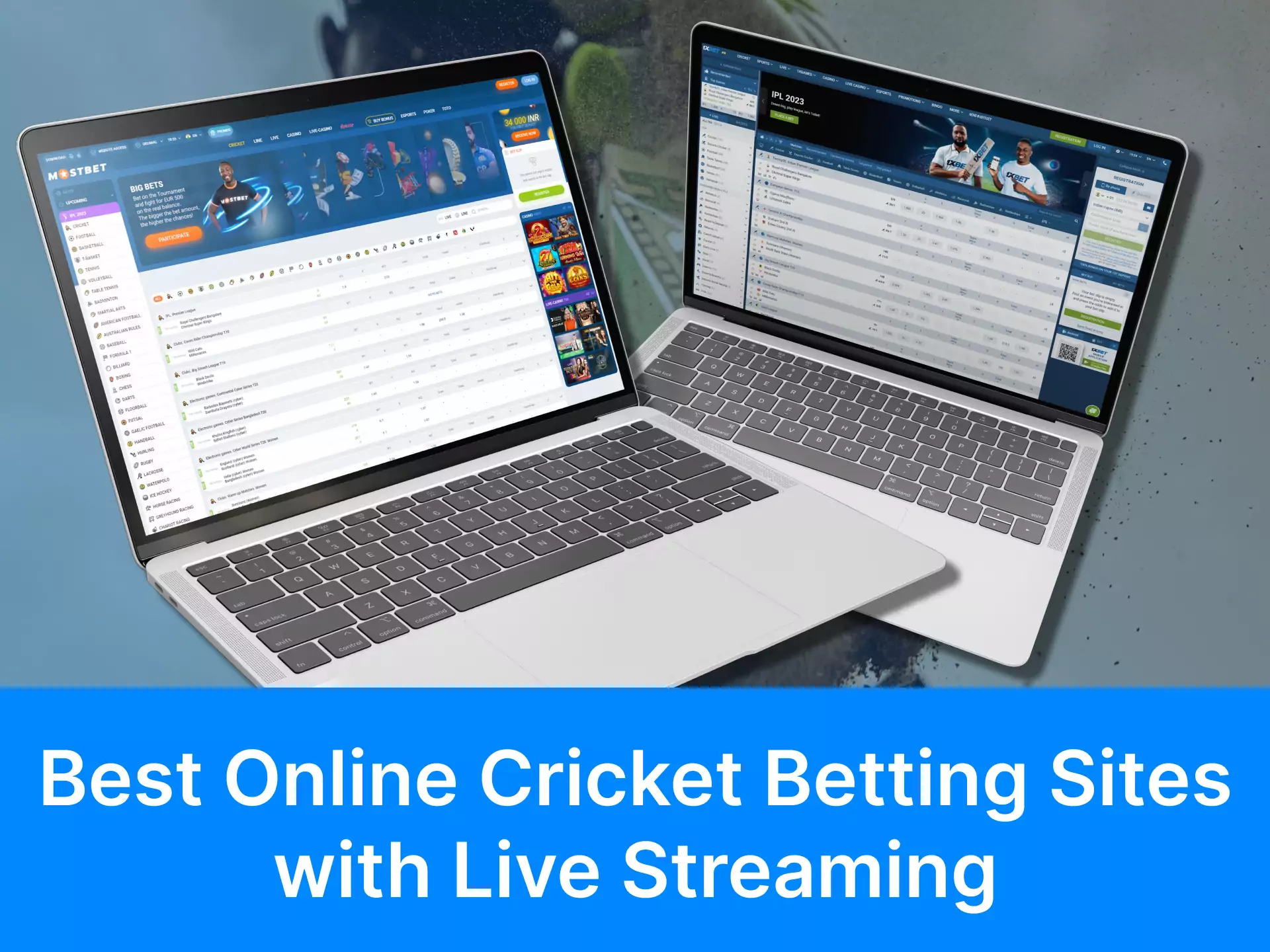 Get to know the sites where live streaming is available.